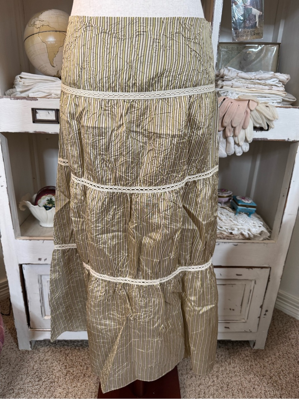 NWOT Beymen Club Silk Tiered Skirt - Picture 4 of 10